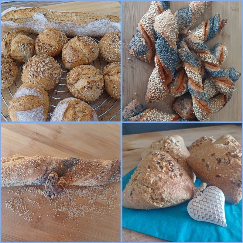 Vollwertiges Backen